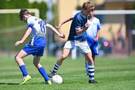 12.05.2024 Mogilno9 kolejka II liga okręgowa C1 Trampkarz Grupa zach. (RW)Pogoń Mogilno 1:2 Gwiazda BydgoszczFoto: Grzegorz Gębala
