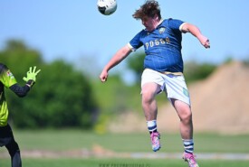 12.05.2024 Mogilno9 kolejka II liga okręgowa C1 Trampkarz Grupa zach. (RW)Pogoń Mogilno 1:2 Gwiazda BydgoszczFoto: Grzegorz Gębala