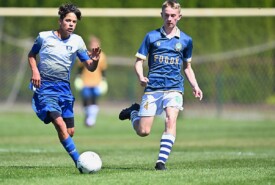 12.05.2024 Mogilno9 kolejka II liga okręgowa C1 Trampkarz Grupa zach. (RW)Pogoń Mogilno 1:2 Gwiazda BydgoszczFoto: Grzegorz Gębala