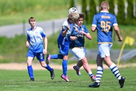 12.05.2024 Mogilno9 kolejka II liga okręgowa C1 Trampkarz Grupa zach. (RW)Pogoń Mogilno 1:2 Gwiazda BydgoszczFoto: Grzegorz Gębala