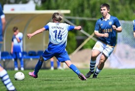 12.05.2024 Mogilno9 kolejka II liga okręgowa C1 Trampkarz Grupa zach. (RW)Pogoń Mogilno 1:2 Gwiazda BydgoszczFoto: Grzegorz Gębala