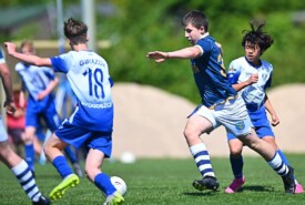 12.05.2024 Mogilno9 kolejka II liga okręgowa C1 Trampkarz Grupa zach. (RW)Pogoń Mogilno 1:2 Gwiazda BydgoszczFoto: Grzegorz Gębala