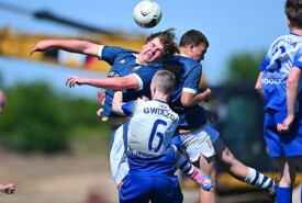 12.05.2024 Mogilno9 kolejka II liga okręgowa C1 Trampkarz Grupa zach. (RW)Pogoń Mogilno 1:2 Gwiazda BydgoszczFoto: Grzegorz Gębala
