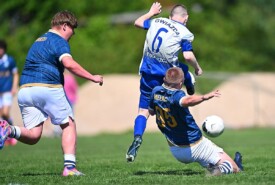 12.05.2024 Mogilno9 kolejka II liga okręgowa C1 Trampkarz Grupa zach. (RW)Pogoń Mogilno 1:2 Gwiazda BydgoszczFoto: Grzegorz Gębala