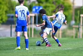 12.05.2024 Mogilno9 kolejka II liga okręgowa C1 Trampkarz Grupa zach. (RW)Pogoń Mogilno 1:2 Gwiazda BydgoszczFoto: Grzegorz Gębala