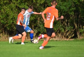 01.09.2024 DąbrówkaA-klasa 2024/2025, 3 kolejkaPogoń II Mogilno 1:3 AF Brzoza Foto: Grzegorz Gębala