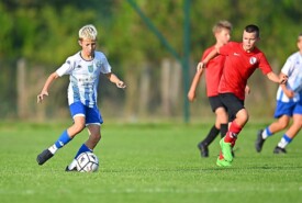 08.09.2024 DąbrówkaBydgoszcz: III liga okręgowa D1 Młodzik Grupa 2Pogoń Mogilno 6:1 Spójnia Białe BłotaFoto: Grzegorz Gębala