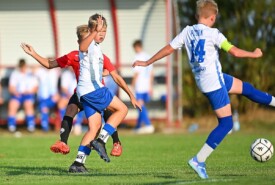 08.09.2024 DąbrówkaBydgoszcz: III liga okręgowa D1 Młodzik Grupa 2Pogoń Mogilno 6:1 Spójnia Białe BłotaFoto: Grzegorz Gębala