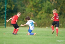 08.09.2024 DąbrówkaBydgoszcz: III liga okręgowa D1 Młodzik Grupa 2Pogoń Mogilno 6:1 Spójnia Białe BłotaFoto: Grzegorz Gębala
