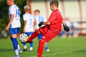 08.09.2024 DąbrówkaBydgoszcz: III liga okręgowa D1 Młodzik Grupa 2Pogoń Mogilno 6:1 Spójnia Białe BłotaFoto: Grzegorz Gębala