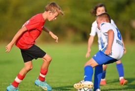 08.09.2024 DąbrówkaBydgoszcz: III liga okręgowa D1 Młodzik Grupa 2Pogoń Mogilno 6:1 Spójnia Białe BłotaFoto: Grzegorz Gębala