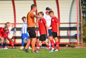 08.09.2024 DąbrówkaBydgoszcz: III liga okręgowa D1 Młodzik Grupa 2Pogoń Mogilno 6:1 Spójnia Białe BłotaFoto: Grzegorz Gębala