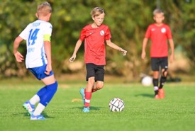08.09.2024 DąbrówkaBydgoszcz: III liga okręgowa D1 Młodzik Grupa 2Pogoń Mogilno 6:1 Spójnia Białe BłotaFoto: Grzegorz Gębala