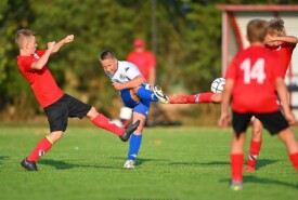 08.09.2024 DąbrówkaBydgoszcz: III liga okręgowa D1 Młodzik Grupa 2Pogoń Mogilno 6:1 Spójnia Białe BłotaFoto: Grzegorz Gębala