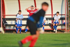 08.09.2024 DąbrówkaBydgoszcz: III liga okręgowa D1 Młodzik Grupa 2Pogoń Mogilno 6:1 Spójnia Białe BłotaFoto: Grzegorz Gębala