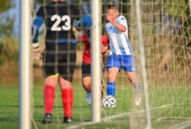 08.09.2024 DąbrówkaBydgoszcz: III liga okręgowa D1 Młodzik Grupa 2Pogoń Mogilno 6:1 Spójnia Białe BłotaFoto: Grzegorz Gębala