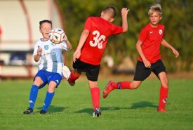 08.09.2024 DąbrówkaBydgoszcz: III liga okręgowa D1 Młodzik Grupa 2Pogoń Mogilno 6:1 Spójnia Białe BłotaFoto: Grzegorz Gębala