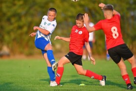 08.09.2024 DąbrówkaBydgoszcz: III liga okręgowa D1 Młodzik Grupa 2Pogoń Mogilno 6:1 Spójnia Białe BłotaFoto: Grzegorz Gębala