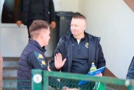19.10.2024 Mogilno IV liga 2024/2025 13 kolejka Pogoń Mogilno 2:1 Kujawiak KowalFoto: Grzegorz Gębala