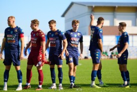 19.10.2024 Mogilno IV liga 2024/2025 13 kolejka Pogoń Mogilno 2:1 Kujawiak KowalFoto: Grzegorz Gębala
