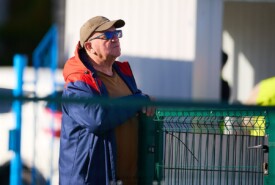 19.10.2024 Mogilno IV liga 2024/2025 13 kolejka Pogoń Mogilno 2:1 Kujawiak KowalFoto: Grzegorz Gębala