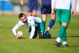 19.10.2024 Mogilno IV liga 2024/2025 13 kolejka Pogoń Mogilno 2:1 Kujawiak KowalFoto: Grzegorz Gębala