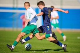 19.10.2024 Mogilno IV liga 2024/2025 13 kolejka Pogoń Mogilno 2:1 Kujawiak KowalFoto: Grzegorz Gębala