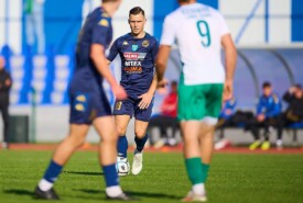 19.10.2024 Mogilno IV liga 2024/2025 13 kolejka Pogoń Mogilno 2:1 Kujawiak KowalFoto: Grzegorz Gębala