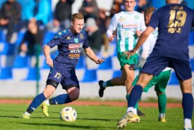 19.10.2024 Mogilno IV liga 2024/2025 13 kolejka Pogoń Mogilno 2:1 Kujawiak KowalFoto: Grzegorz Gębala