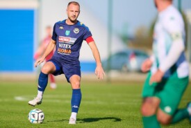 19.10.2024 Mogilno IV liga 2024/2025 13 kolejka Pogoń Mogilno 2:1 Kujawiak KowalFoto: Grzegorz Gębala