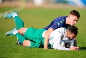 19.10.2024 Mogilno IV liga 2024/2025 13 kolejka Pogoń Mogilno 2:1 Kujawiak KowalFoto: Grzegorz Gębala