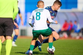 19.10.2024 Mogilno IV liga 2024/2025 13 kolejka Pogoń Mogilno 2:1 Kujawiak KowalFoto: Grzegorz Gębala