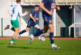 19.10.2024 Mogilno IV liga 2024/2025 13 kolejka Pogoń Mogilno 2:1 Kujawiak KowalFoto: Grzegorz Gębala