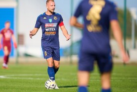 19.10.2024 Mogilno IV liga 2024/2025 13 kolejka Pogoń Mogilno 2:1 Kujawiak KowalFoto: Grzegorz Gębala