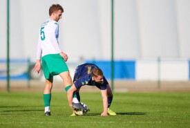 19.10.2024 Mogilno IV liga 2024/2025 13 kolejka Pogoń Mogilno 2:1 Kujawiak KowalFoto: Grzegorz Gębala