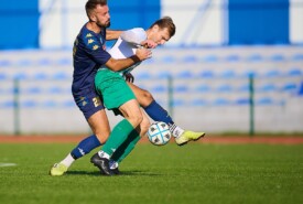 19.10.2024 Mogilno IV liga 2024/2025 13 kolejka Pogoń Mogilno 2:1 Kujawiak KowalFoto: Grzegorz Gębala