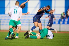 19.10.2024 Mogilno IV liga 2024/2025 13 kolejka Pogoń Mogilno 2:1 Kujawiak KowalFoto: Grzegorz Gębala