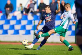 19.10.2024 Mogilno IV liga 2024/2025 13 kolejka Pogoń Mogilno 2:1 Kujawiak KowalFoto: Grzegorz Gębala