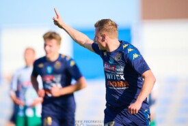 19.10.2024 Mogilno IV liga 2024/2025 13 kolejka Pogoń Mogilno 2:1 Kujawiak KowalFoto: Grzegorz Gębala