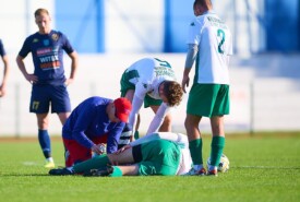 19.10.2024 Mogilno IV liga 2024/2025 13 kolejka Pogoń Mogilno 2:1 Kujawiak KowalFoto: Grzegorz Gębala