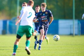 19.10.2024 Mogilno IV liga 2024/2025 13 kolejka Pogoń Mogilno 2:1 Kujawiak KowalFoto: Grzegorz Gębala