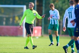 19.10.2024 Mogilno IV liga 2024/2025 13 kolejka Pogoń Mogilno 2:1 Kujawiak KowalFoto: Grzegorz Gębala