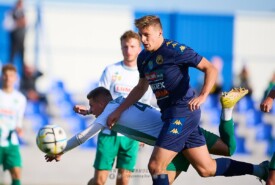 19.10.2024 Mogilno IV liga 2024/2025 13 kolejka Pogoń Mogilno 2:1 Kujawiak KowalFoto: Grzegorz Gębala