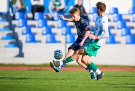 19.10.2024 Mogilno IV liga 2024/2025 13 kolejka Pogoń Mogilno 2:1 Kujawiak KowalFoto: Grzegorz Gębala