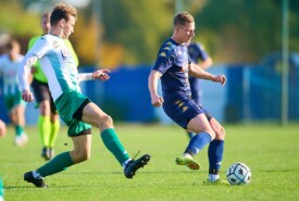 19.10.2024 Mogilno IV liga 2024/2025 13 kolejka Pogoń Mogilno 2:1 Kujawiak KowalFoto: Grzegorz Gębala