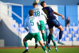 19.10.2024 Mogilno IV liga 2024/2025 13 kolejka Pogoń Mogilno 2:1 Kujawiak KowalFoto: Grzegorz Gębala