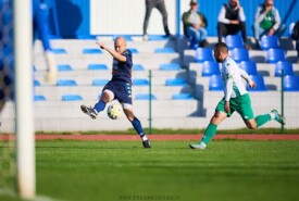 19.10.2024 Mogilno IV liga 2024/2025 13 kolejka Pogoń Mogilno 2:1 Kujawiak KowalFoto: Grzegorz Gębala