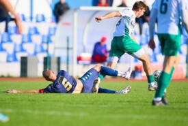 19.10.2024 Mogilno IV liga 2024/2025 13 kolejka Pogoń Mogilno 2:1 Kujawiak KowalFoto: Grzegorz Gębala