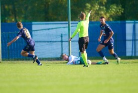 19.10.2024 Mogilno IV liga 2024/2025 13 kolejka Pogoń Mogilno 2:1 Kujawiak KowalFoto: Grzegorz Gębala