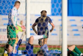 19.10.2024 Mogilno IV liga 2024/2025 13 kolejka Pogoń Mogilno 2:1 Kujawiak KowalFoto: Grzegorz Gębala